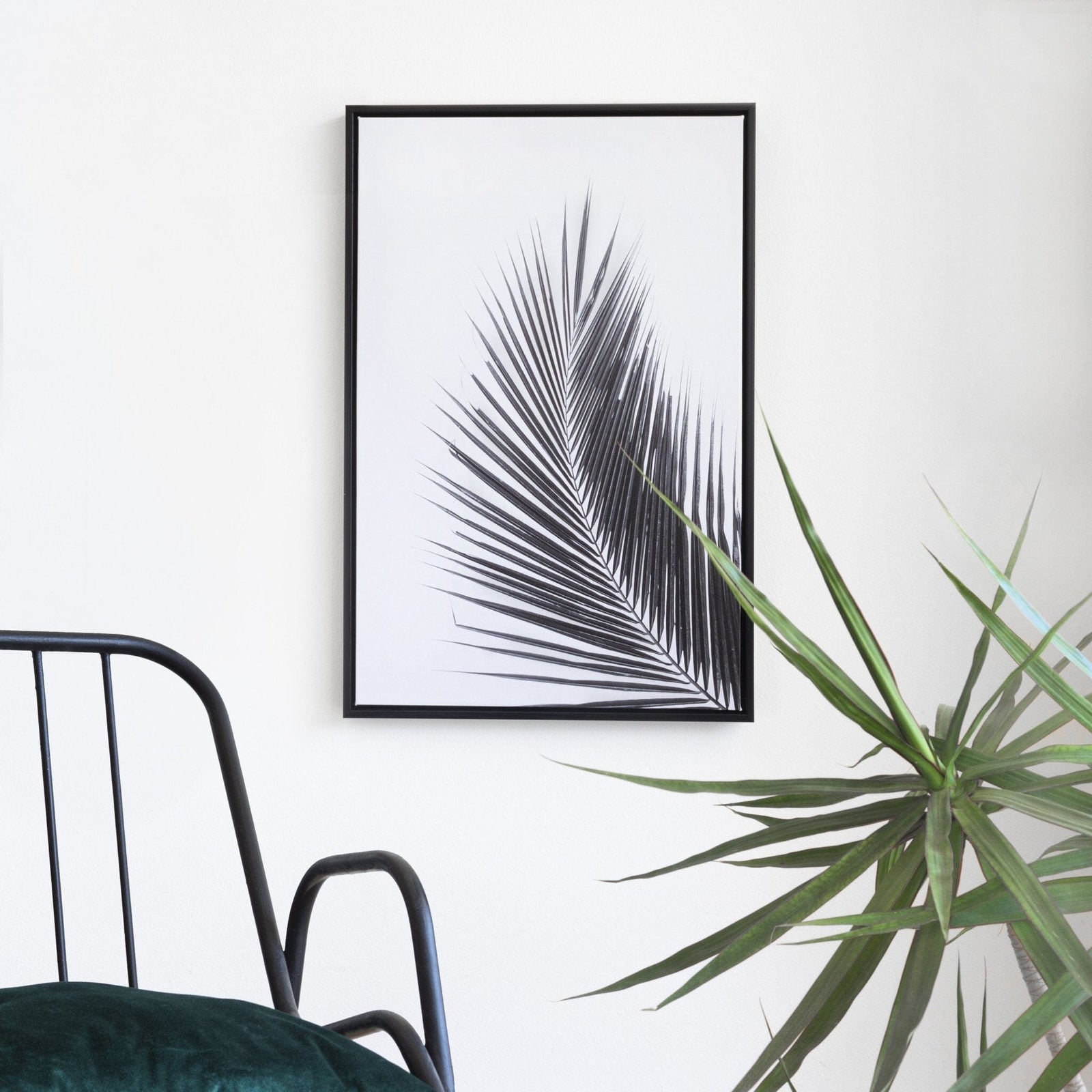 Cuadro Palmera Negra Deco por ti 