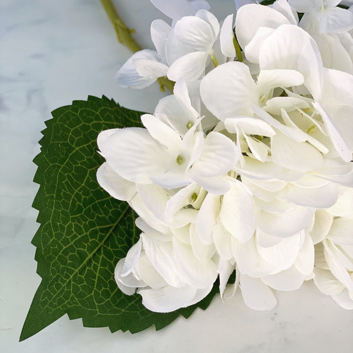 Hortensia Artificial Blanca Deco por ti 
