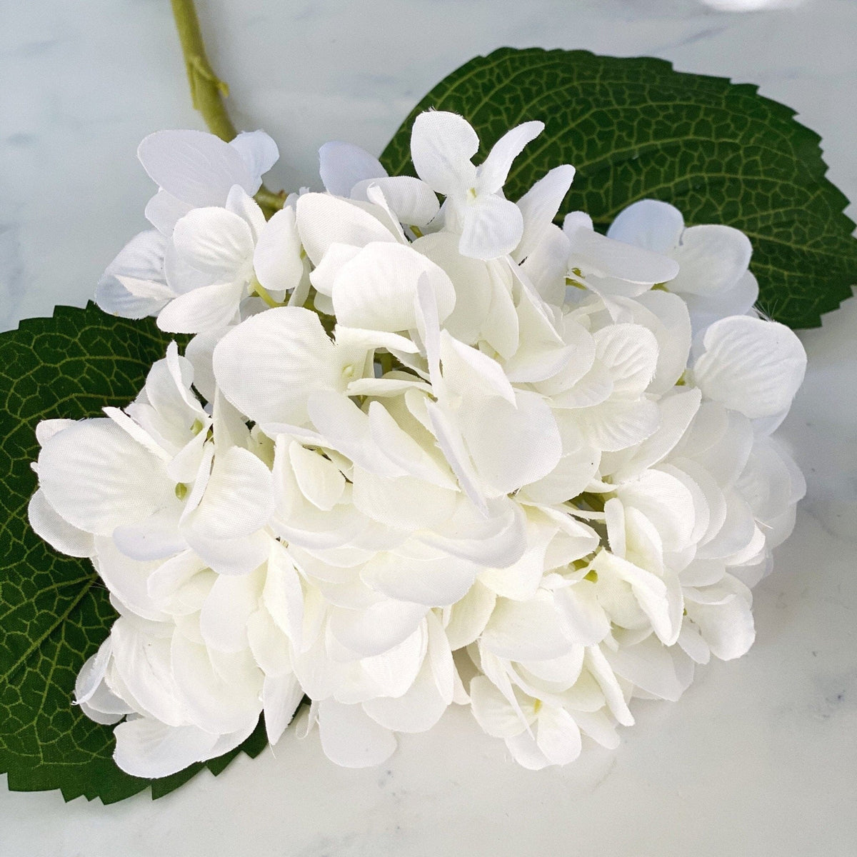 Hortensia Artificial Blanca Deco por ti 