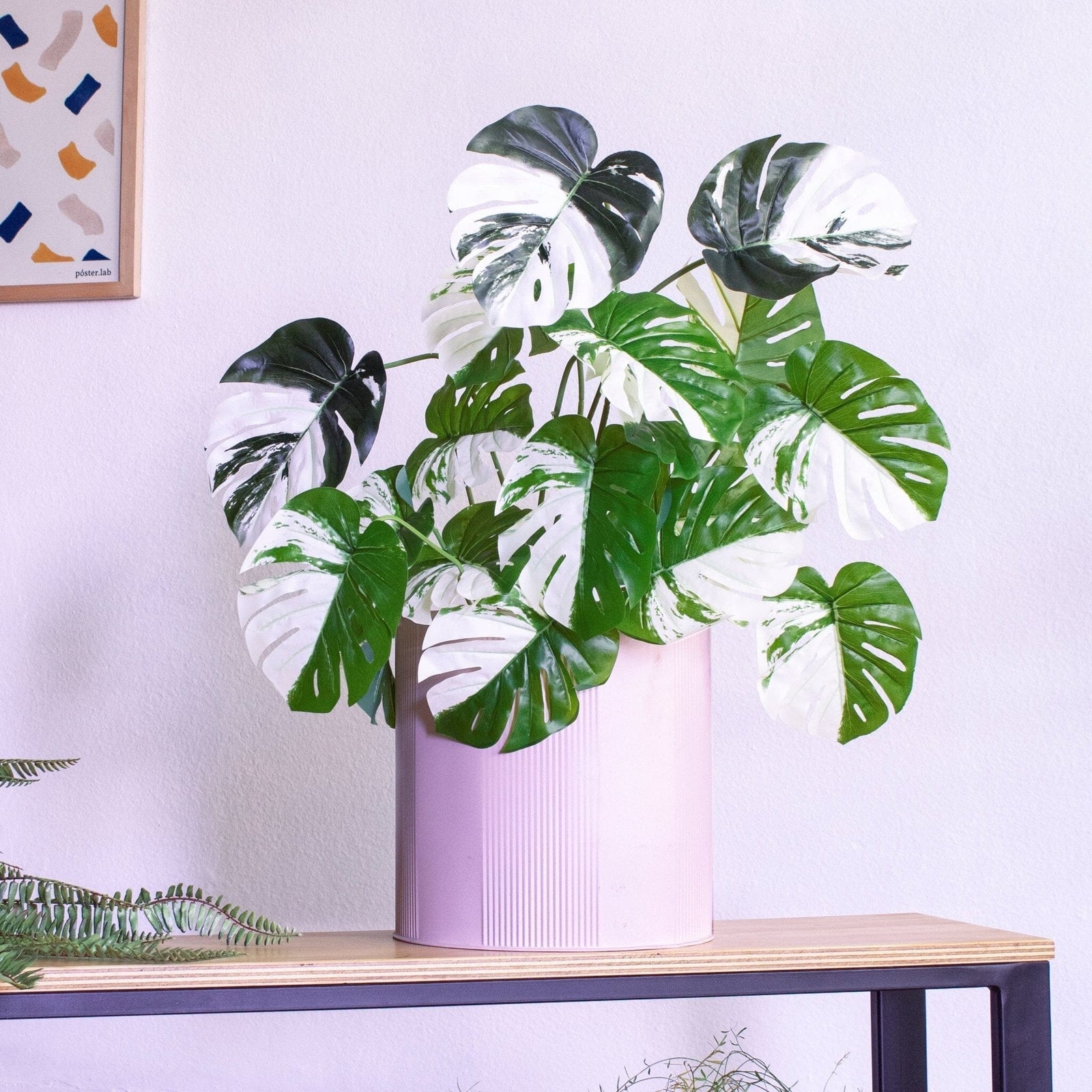 Rama Monstera Variegada Artificial Deco por ti 